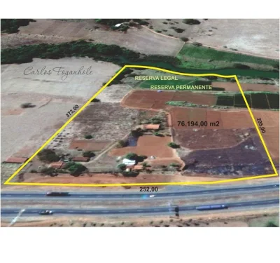 área Próx Daia - Anápólis Goiás com 76.194 m2