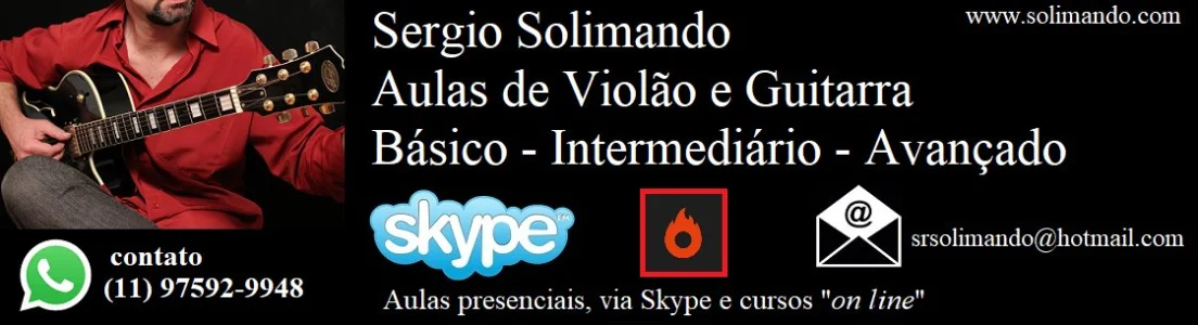 Aulas de Violão e Guitarra (sergio Solimando)