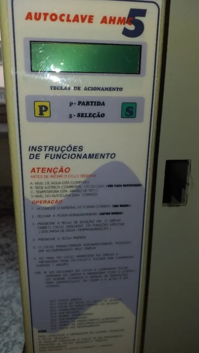 Vendo Autoclave 21 Litros - Sercon (usada)