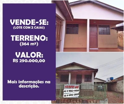 Vendo Terreno com 2 Casas