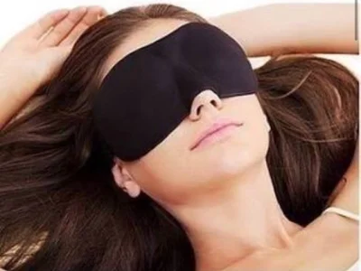 Máscara para Dormir Bem Ideal para Viaja