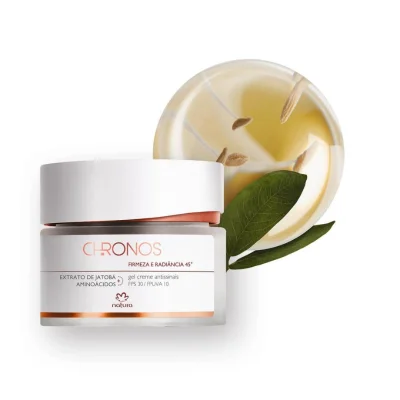 Natura Gel Creme Anti Envelhecimento Chronos 45+ 40g