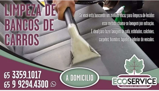 Lavagem de Sofá a Seco