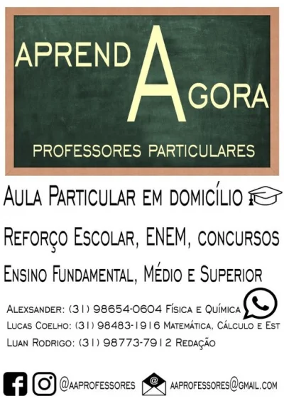 Aulas Particulares em Ipatinga