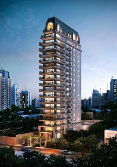 um Empreendimento Residencial Neoclássico de Alto Luxo Local
