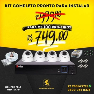 Kit Completo de Monitoramento