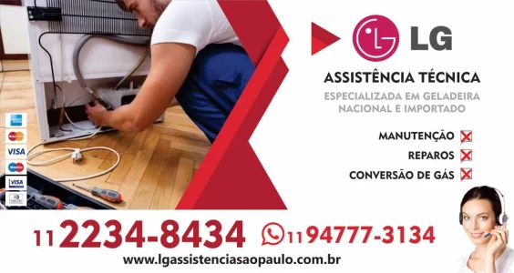 Procurando por Assistência Lg Refrigeradores em Sua Região?