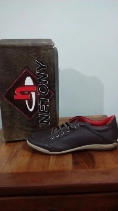 Sapatênis Masculino Netony Original Couro Legítimo