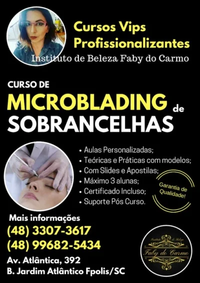 Curso de Microblading de Sobrancelhas Profissional