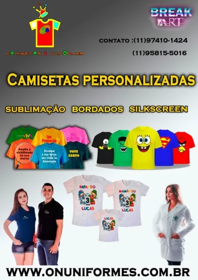 Uniformes e Camisetas