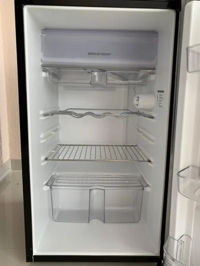 Frigobar Brastemp 120 Litros Inox 110v Brc12xkana