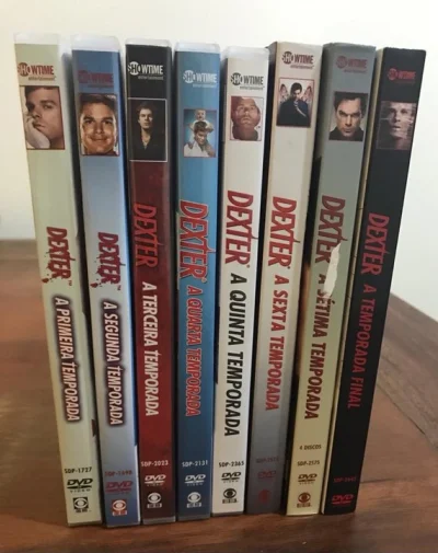 Vendo DVD Kit Box Dexter Completo - 8 Temporadas