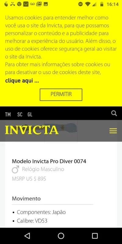 Relógio Invicta