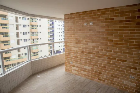 Apartamento com 93.76 m2 - Aviação - Praia Grande SP