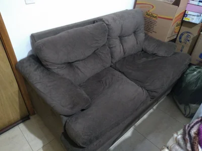 Conjunto de Sofás 2 e 3 Lugares Super Confortável!