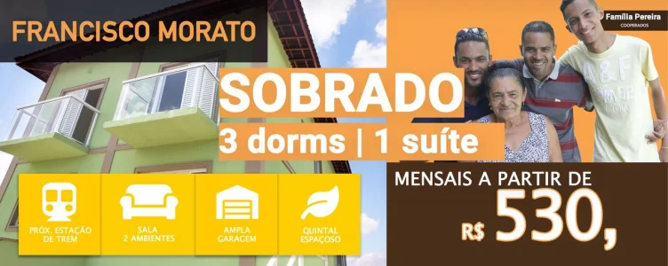 Lançamento Francisco Morato - Jardim Morumbi - 15 Minutos Estação
