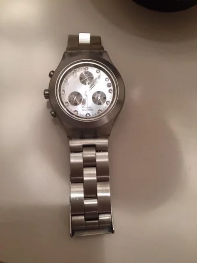 Relógio Swatch Excelente Estado Prateado