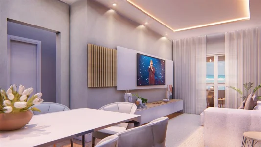 Apartamento com 111 m2 - Caiçara - Praia Grande SP