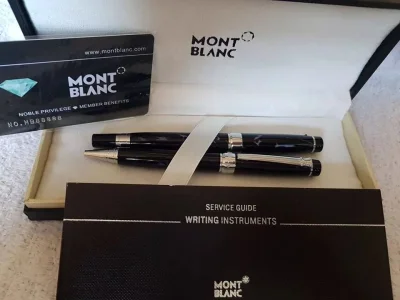 Caneta Marmorizada Lilas Montblanc