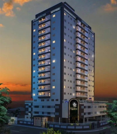 Apartamento com 71.47 m2 - Guilhermina - Praia Grande SP