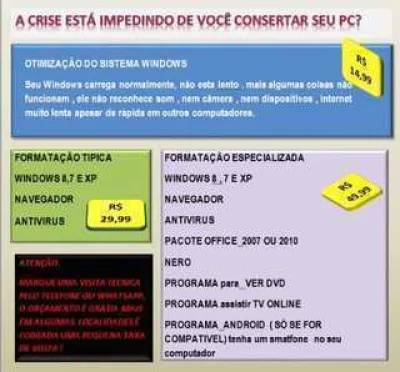 Eii a Crise Esta Impedindo de Você Consertar Seu Pc