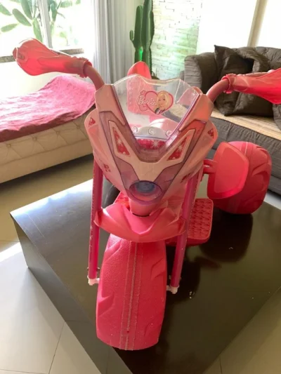 Moto Infantil Barbie Bandeirantes
