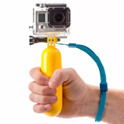 Camera 4k + Boia Flutuadora + Carregador + Bateria Extra