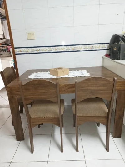 Mesa Cozinha de Madeira