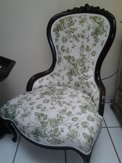 Poltrona Vitoriana de Herança