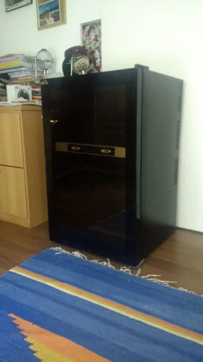 Adega Duplo Compartimento-40 Garrafas