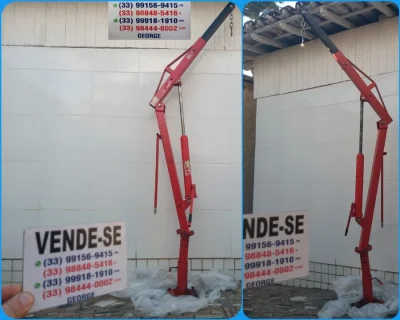 Munck para C10 D20 Hr Kia Bongo Saveiro Carretinha Trator