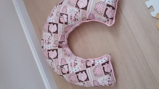 Kit Almofada Amamentação e Protetor de Pescoço Bebe
