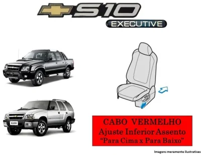 Cabo Banco Elétrico S10 e Blazer 97 a 11 Cabo Vermelho