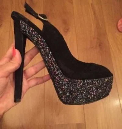 Sandalia Schutz Glitter