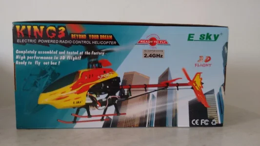 Helicóptero Rc, 3d