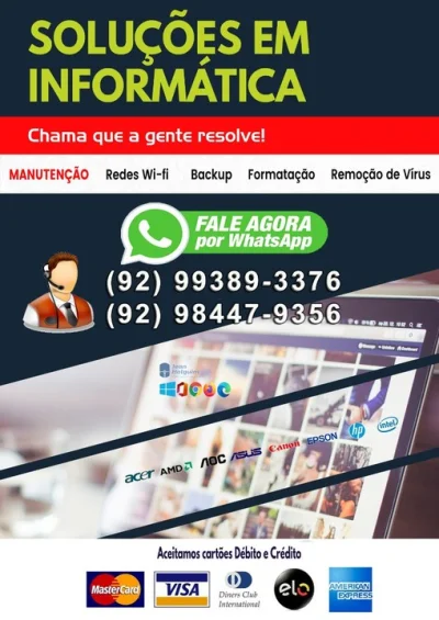 Computadores e Notebooks Suporte!