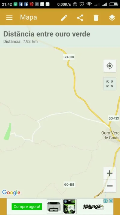 Chácara em Ouro Verde de Goiás,