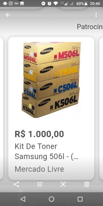 Toner Samsung