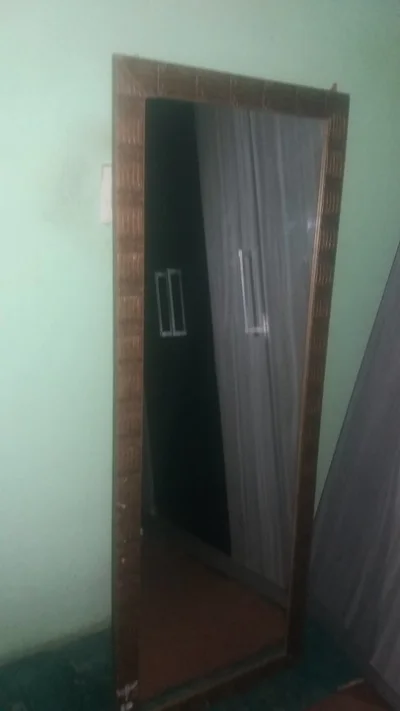 Espelho e Berço sem o Colchão