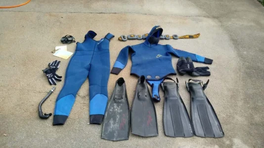 Kit de Roupas para Mergulho