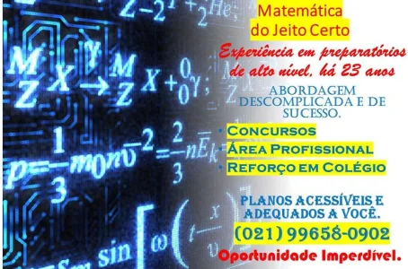Matemática Destrinchada do Básico ao Avançado - Aulas de Reforço e Cur