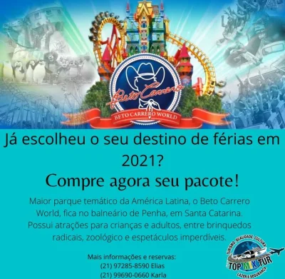 Beto Carrero World - Outubro de 2021 Que Tal um Passeio ?