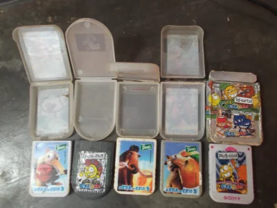5 Memory Cards de Ps1 (me Chame no Whatsapp: +