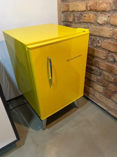 Frigobar Brastemp Retrô 76l Amarelo