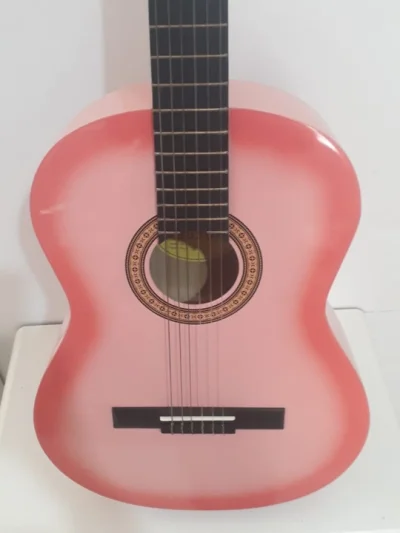 Violão Rosa Feminino Suzuki Semi-nome