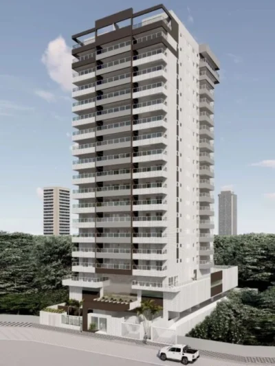 Apartamento com 84.13 m2 - Centro - Mongaguá SP