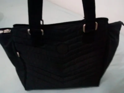 Vendo Bolsa em Nylon Preta Vivatti