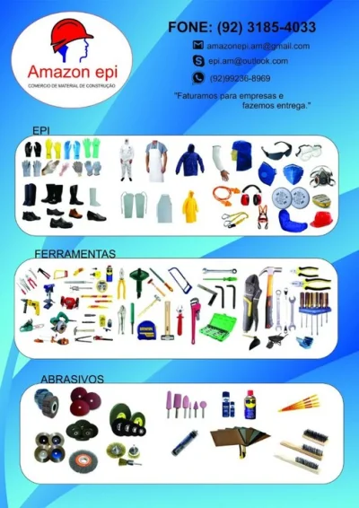 Amazon Epi Tudo em Equipamento de Proteção
