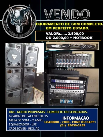 Som Completo para Festas e Eventos