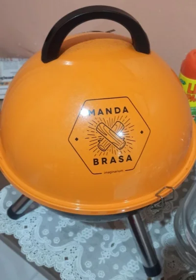 Churrasqueira Portátil de Mesa Manda Brasa